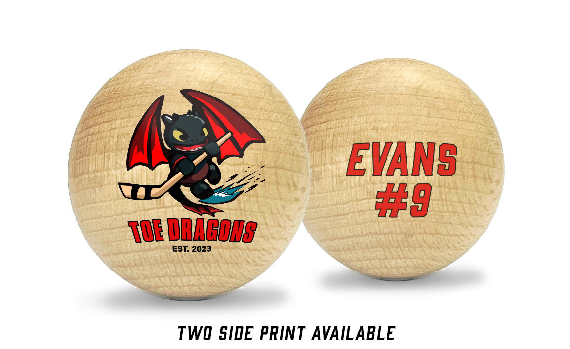 Custom Wood Stick Handling Ball