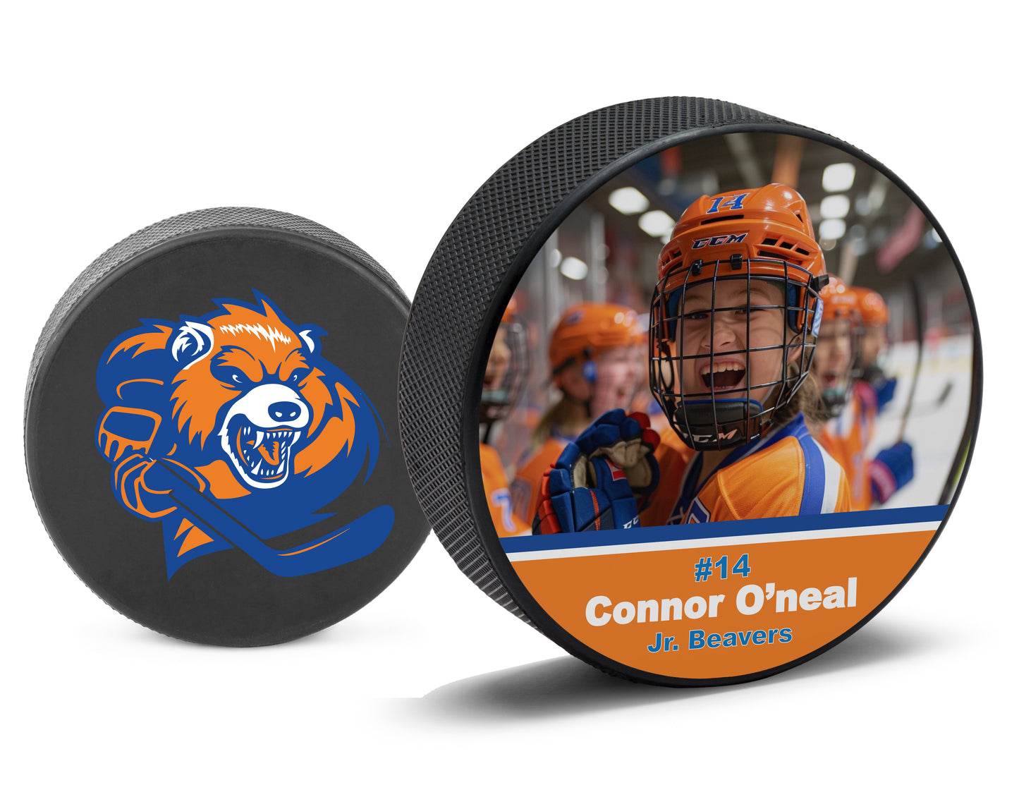 Custom Printed Hockey Puck